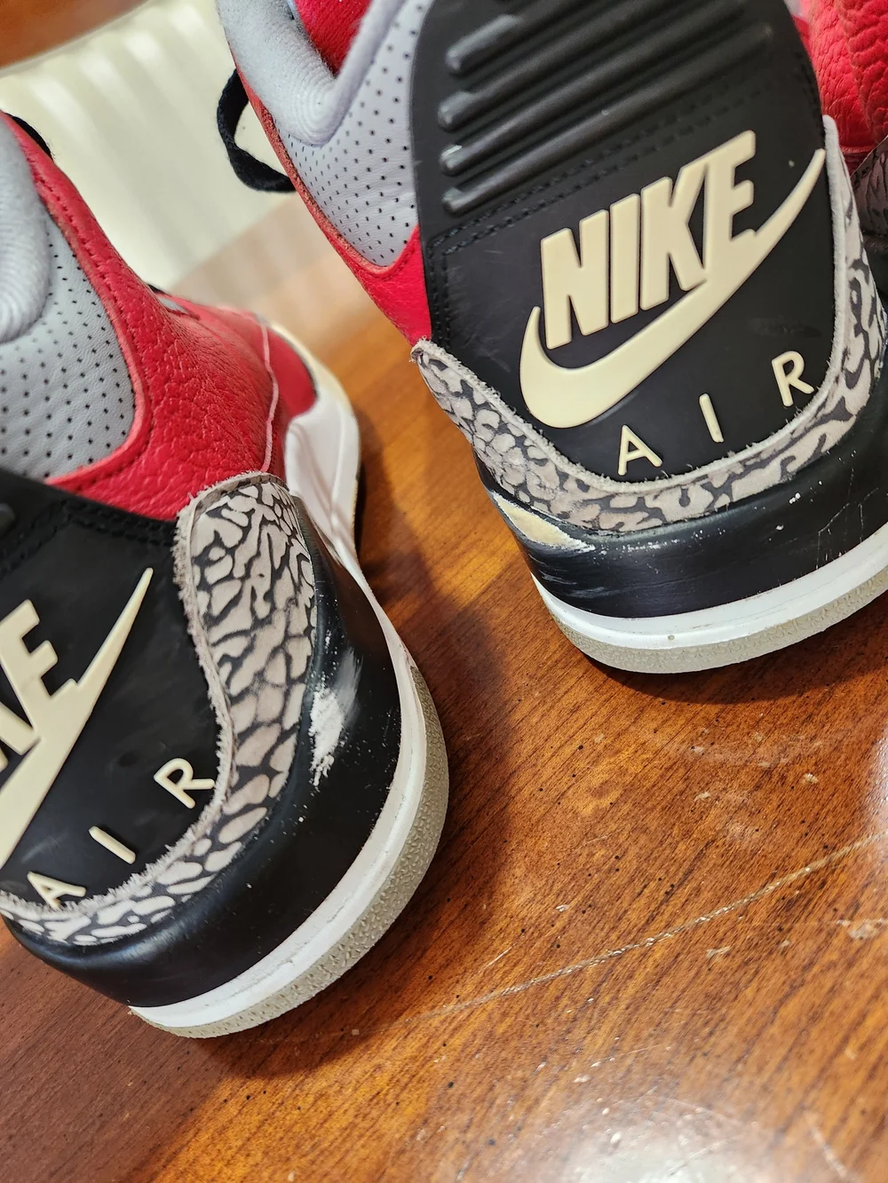 2 Jordan Retro 3s Size 9 Used Condition No Separation